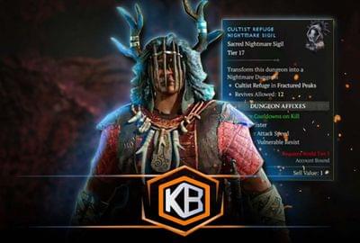 Diablo 4 Nightmare Sigils Boost