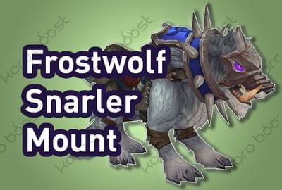 Frostwolf Snarler Mount Boost