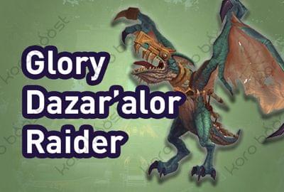Glory Of The Dazar'alor Raider for €35.10