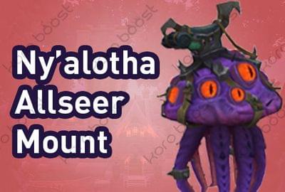 Ny'alotha Allseer Mount, N'zoth Mythic Mount