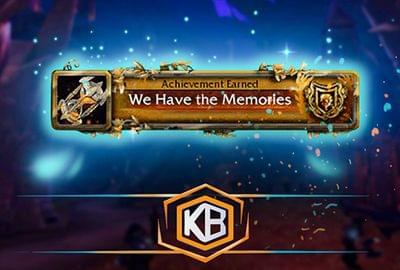 Buy WoW We Have the Memories Achievement from €15.86